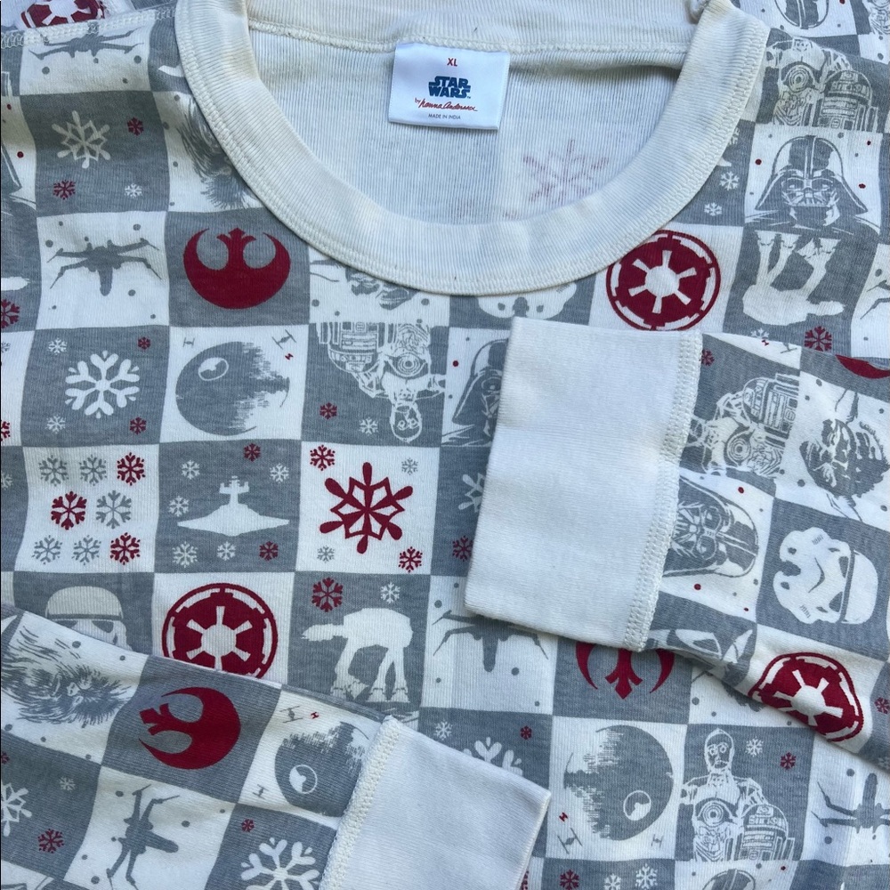 Hanna Anderson Star Wars Holiday Adult PJs
